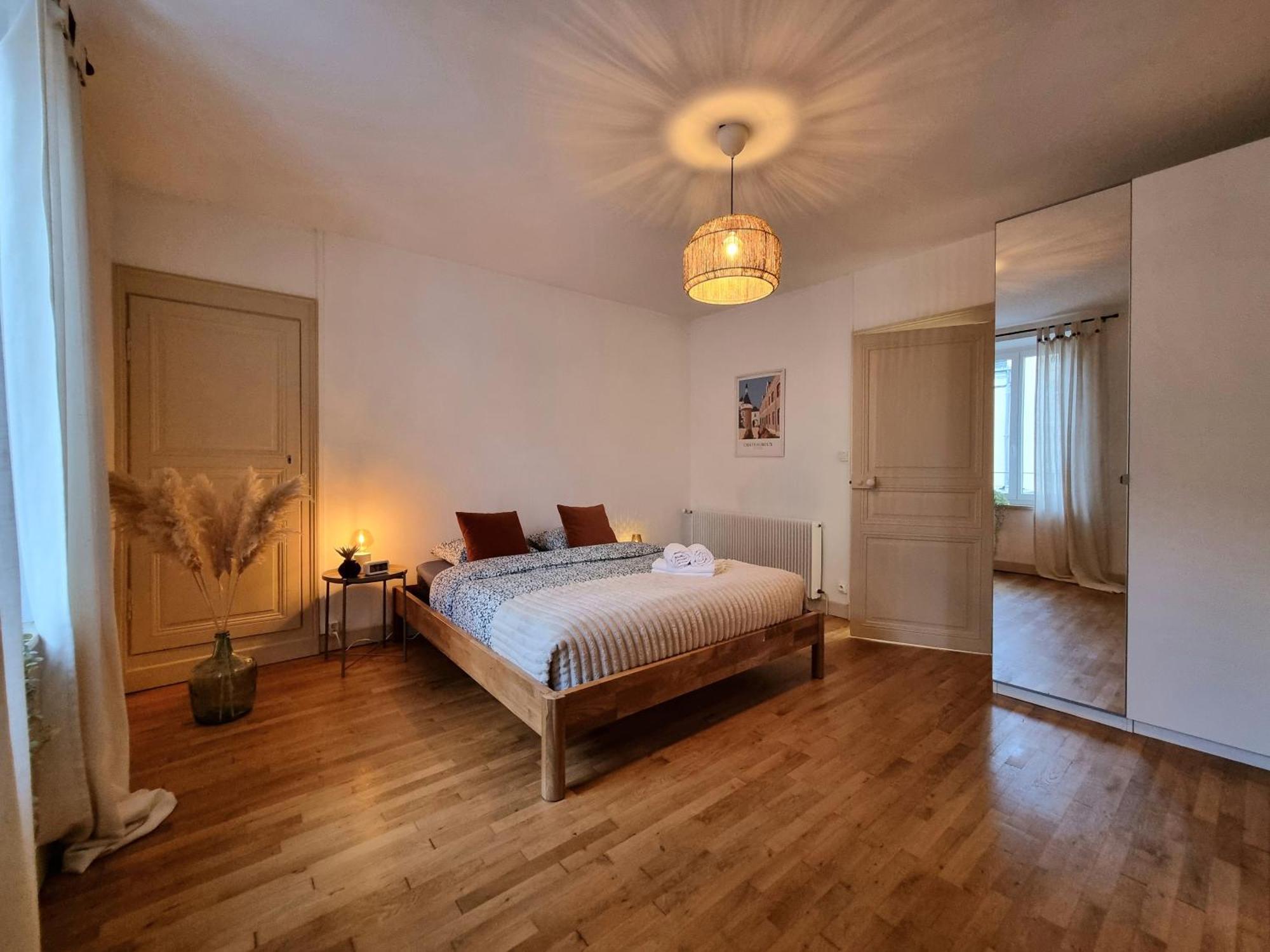 ChâteaurouxLa Jeannette - Proche Gare-Centre, 2 Lits, Terrasse别墅 外观 照片